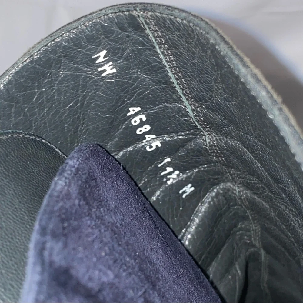 Stuart Weitzman Womens Imback Ankle Boots Blue Grey Suede Size 11.5￼ - Picture 10 of 10